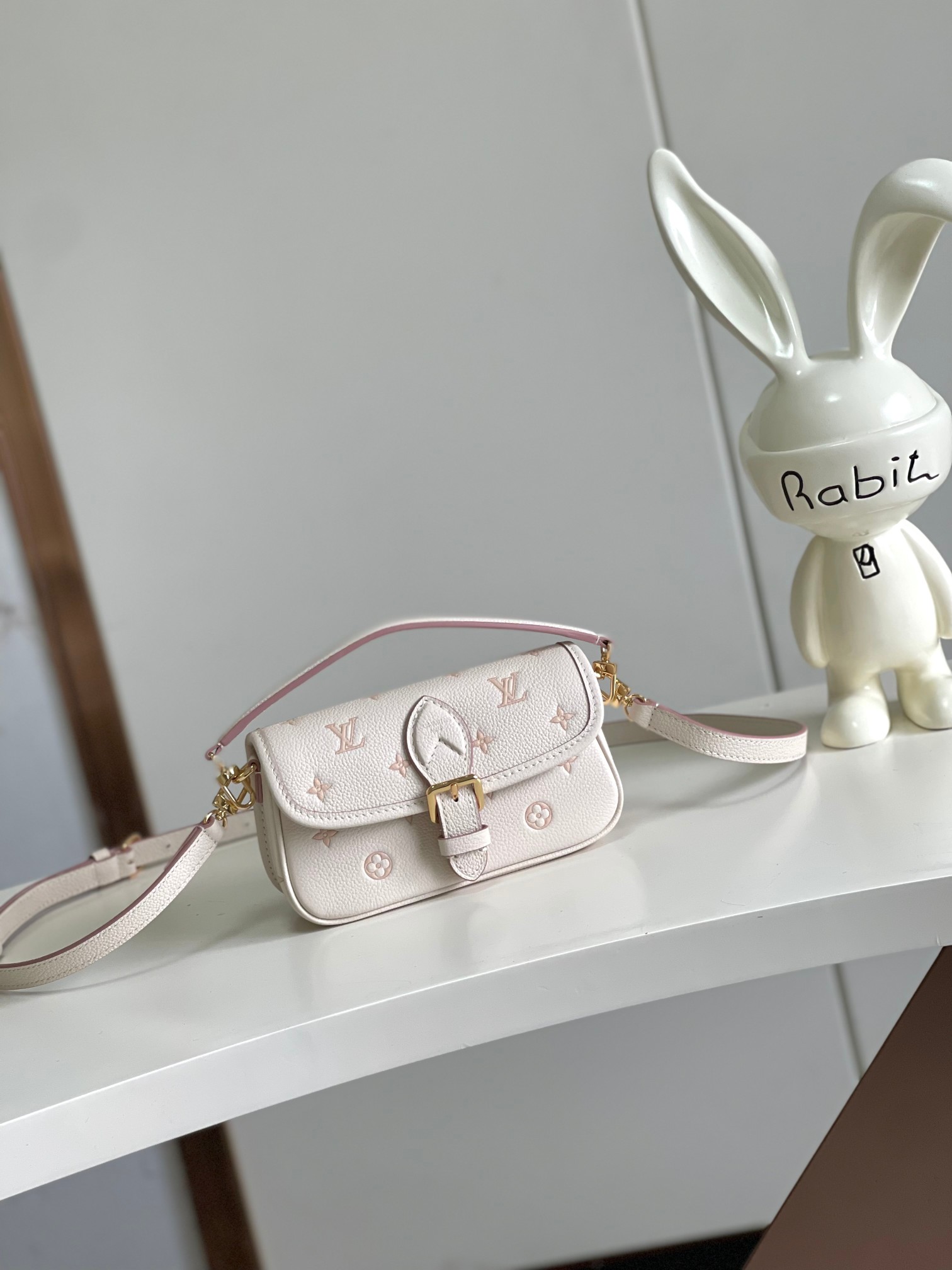 Nano Diane Monogram Handbag M13642 in White