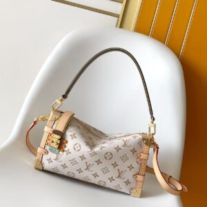 Louis Vuitton Side Trunk Medium Handbag – Monogram Dune