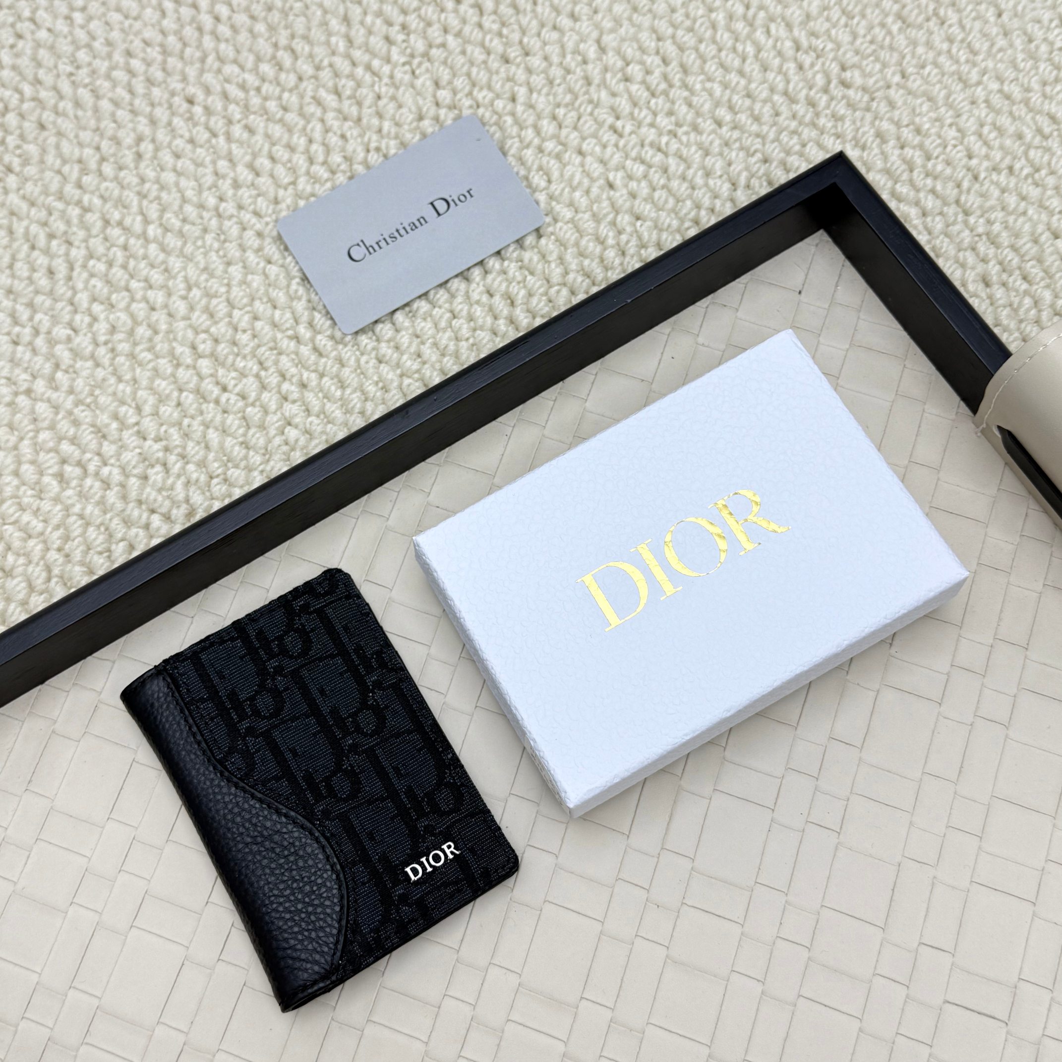 Dior H138 Double-Fold Card Holder