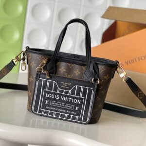 Louis Vuitton Neverfull Bandouliere Inside Out BB Handbag
