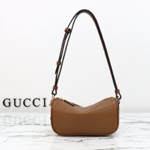 Gucci 860784 Brown Leather Handbag