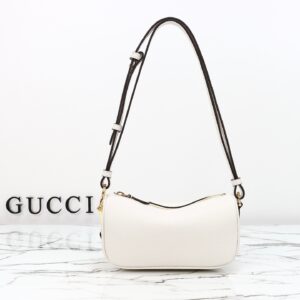 Gucci 860784 White Leather Bag