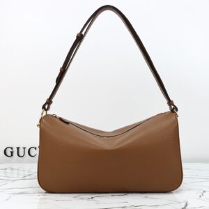 Gucci Brown Leather Handbag, Style 862530