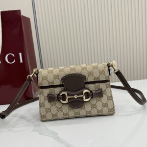 Gucci Light Apricot Fabric Bag