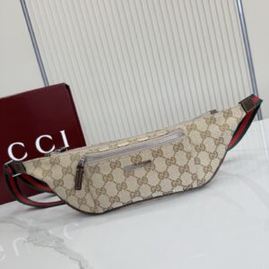Gucci Beige Canvas Bag