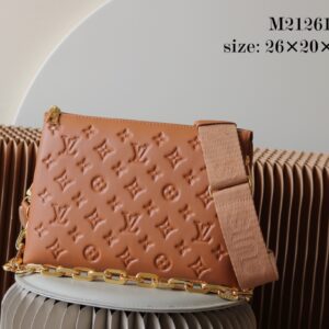 Louis Vuitton Coussin Small Handbag in Black Lambskin