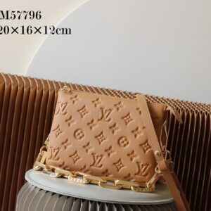 Louis Vuitton Coussin BB Monogram Embossed Lambskin Handbag