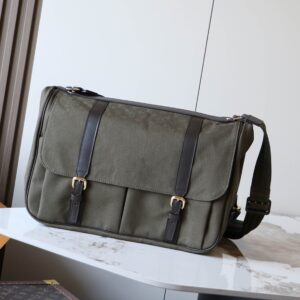 Louis Vuitton Saumur Medium Denim Handbag M42352
