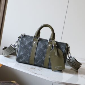 Louis Vuitton Keepall Bandouliere 25 M28638 Monogram Eclipse Bag