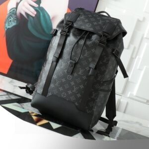 Louis Vuitton Getaway Backpack M46792 in Black Monogram Eclipse