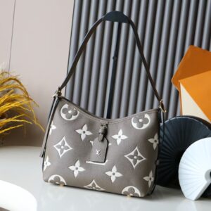 Louis Vuitton CarryAll Small Handbag in Monogram Empreinte Embossed Leather