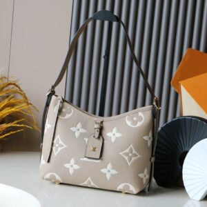 Louis Vuitton CarryAll Small Handbag in Monogram Empreinte Leather