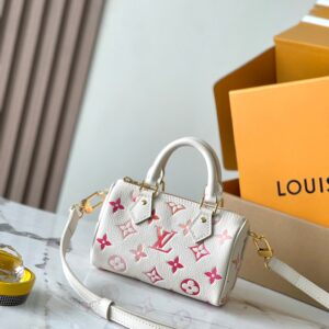 Louis Vuitton Nano Speedy Bag in Monogram Empreinte Leather