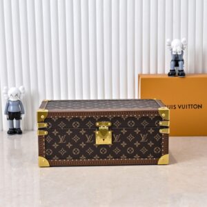 Louis Vuitton M20209 Monogram Watch and Jewelry Storage Box