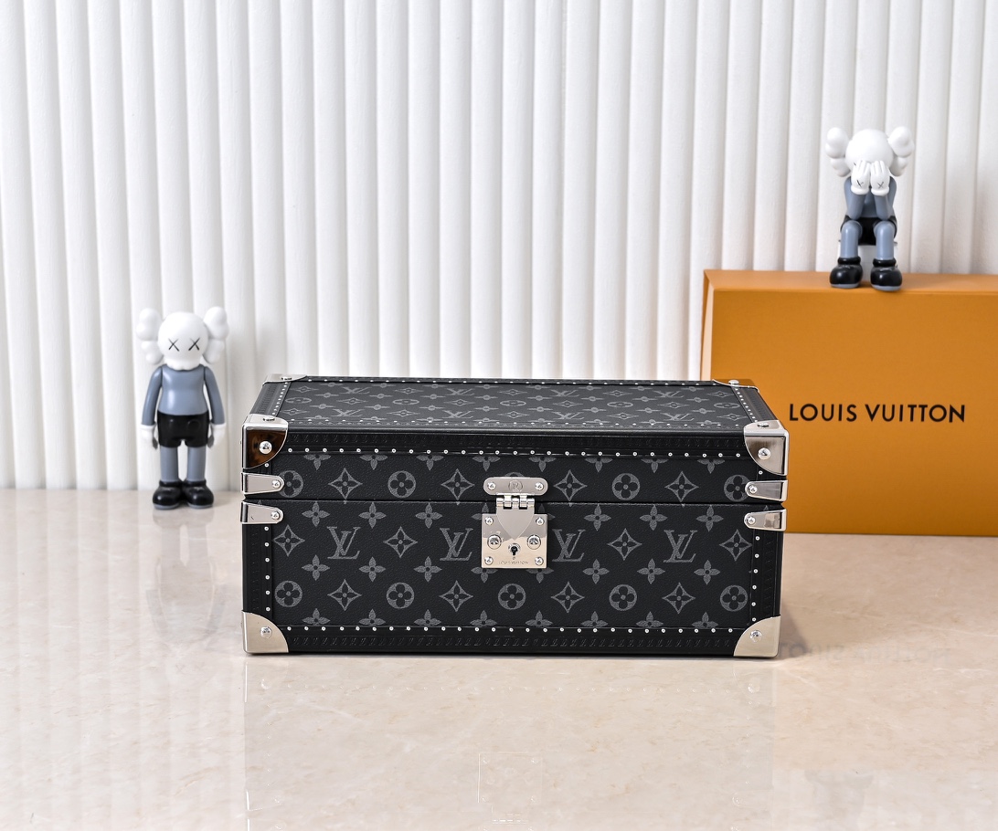 Louis Vuitton Monogram Watch and Jewelry Box
