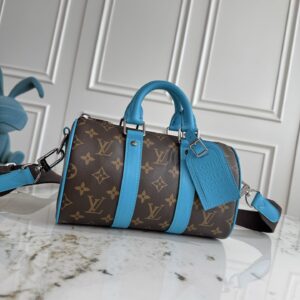 Louis Vuitton Keepall Bandouliere 25 Monogram Surfin Canvas Travel Bag