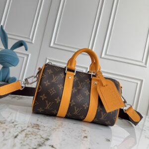 Louis Vuitton Keepall Bandouliere 25 Monogram Surfin Travel Bag