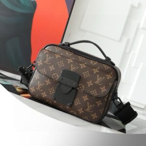 Louis Vuitton M45806 Monogram Macassar Messenger Bag