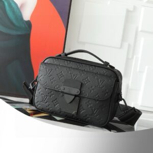 Louis Vuitton Monogram Macassar Messenger Crossbody Bag M58489
