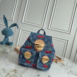 Louis Vuitton x Takashi Murakami Venice Backpack in Monogram Denim