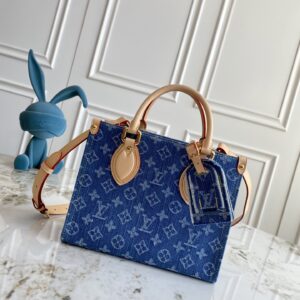 Louis Vuitton OnTheGo Mini Denim Tote Bag M14633