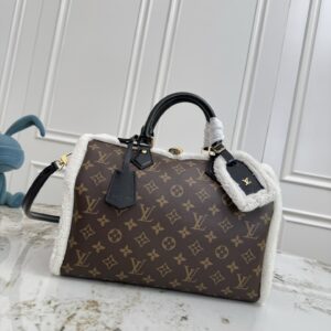 Louis Vuitton Speedy Soft 30 Teddy Handbag