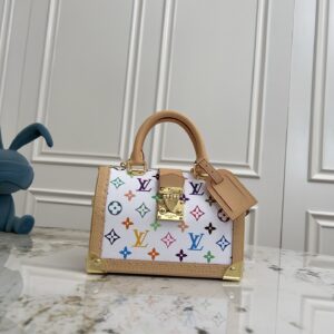 Louis Vuitton Speedy Trunk 20 Handbag in Monogram Multicolore