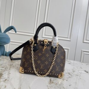 Louis Vuitton Alma BB Trunk-Style Handbag