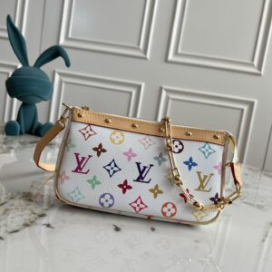 Louis Vuitton x Takashi Murakami Pochette Accessoires Handbag