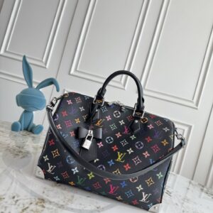 Louis Vuitton x Takashi Murakami Speedy Soft 30 Handbag