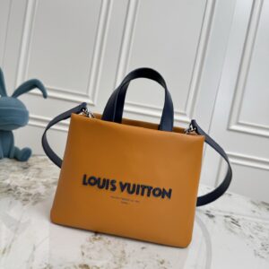 Mini Shopper Tote in Yellow, Army Green, and Pink