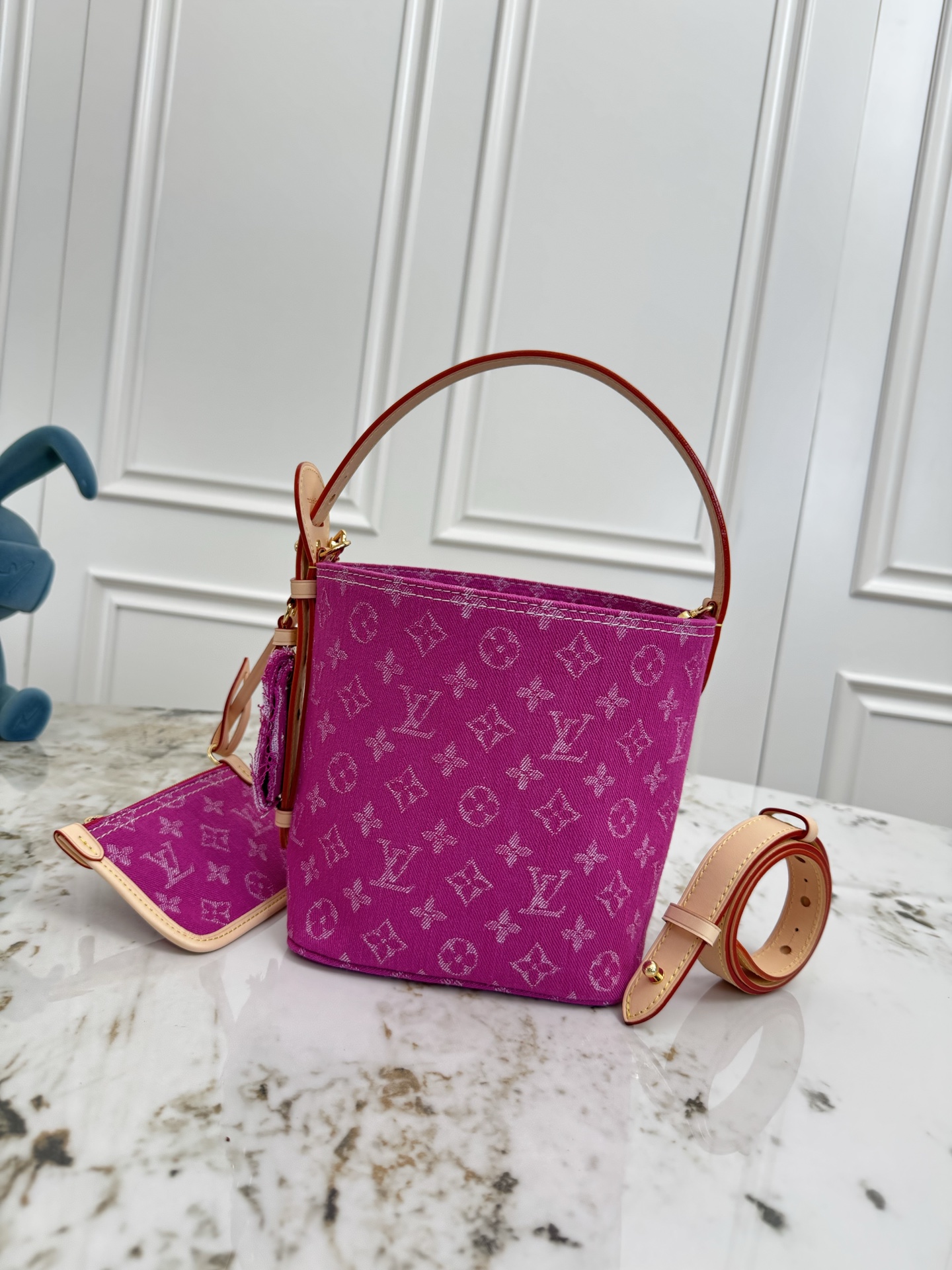 Louis Vuitton All In BB Denim Bucket Bag