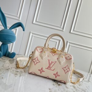 Louis Vuitton Speedy Bandouliere 20 Handbag in Monogram Empreinte Leather