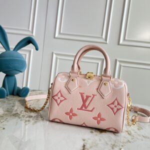 Louis Vuitton Speedy Bandouliere 20 Handbag in Monogram Empreinte Leather