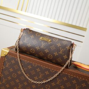 Louis Vuitton Pochette Eva Monogram Canvas Crossbody Bag
