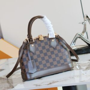 Louis Vuitton Alma Handbag in Monogram Canvas