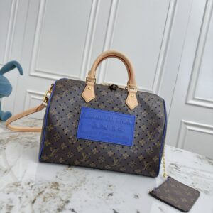 Louis Vuitton Speedy Soft 30 Handbag in Monogram Perfo Canvas