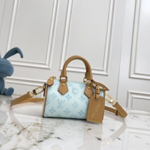 Louis Vuitton Nano Speedy Monogram Canvas Bag