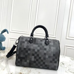 Louis Vuitton Speedy Bandoulière 30 Damoflage Canvas Handbag