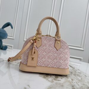 Louis Vuitton Alma BB Monogram Emblème Canvas Handbag
