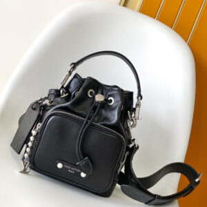 Louis Vuitton Noé Cargo Small Bucket Handbag in Black