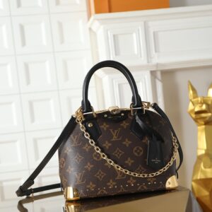 Louis Vuitton Alma BB Monogram Canvas Handbag