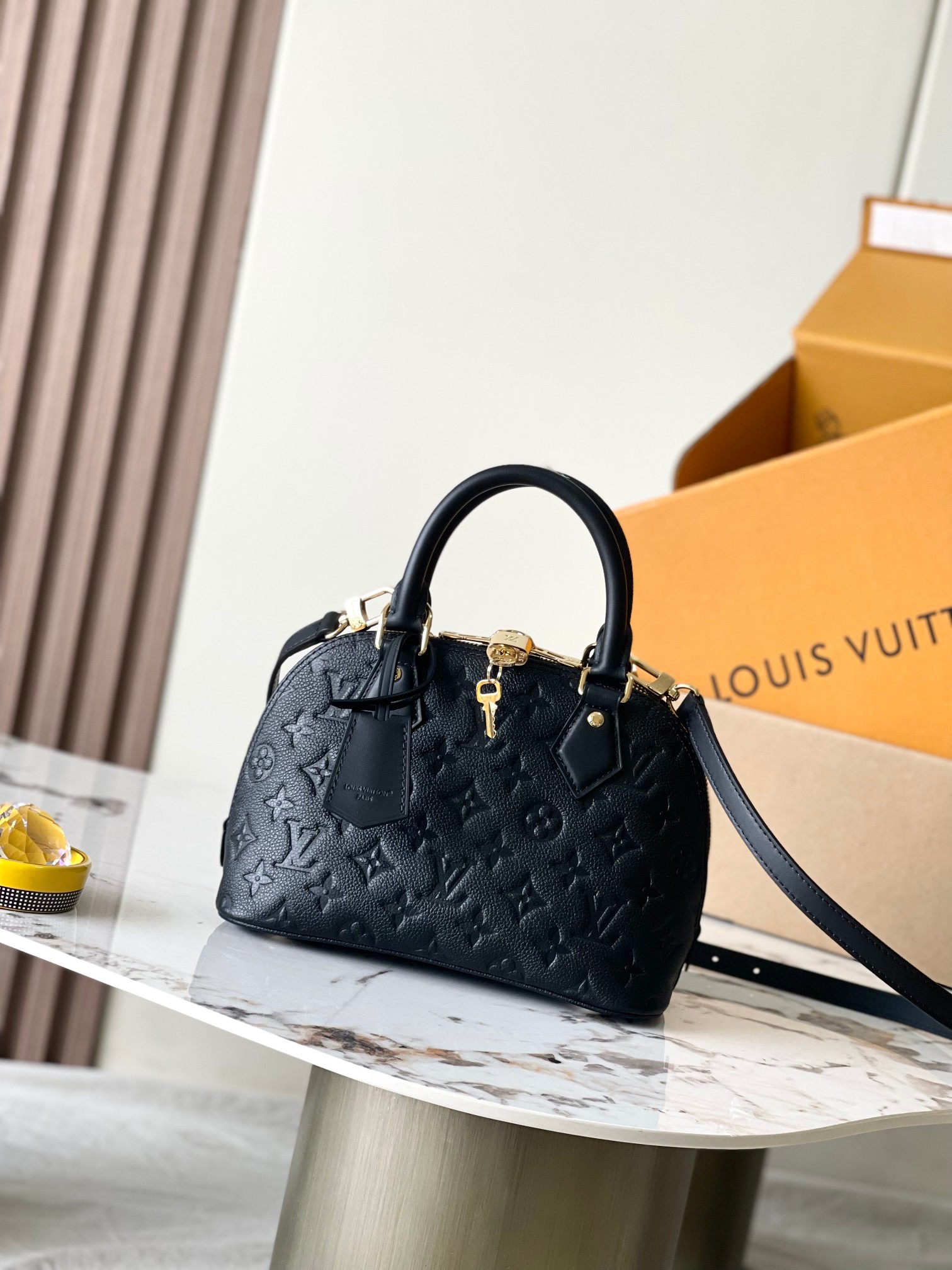 Alma BB Leather Handbag