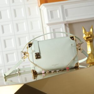 Louis Vuitton Side Trunk Handbag in Monogram Canvas