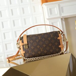 Louis Vuitton Side Trunk East West Bag in Monogram Canvas