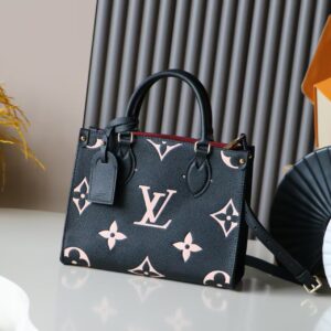 Louis Vuitton OnTheGo Tote Bag in Monogram-Embossed Cowhide Leather