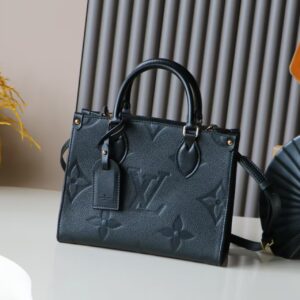 Louis Vuitton OnTheGo Tote Bag in Monogram Embossed Leather