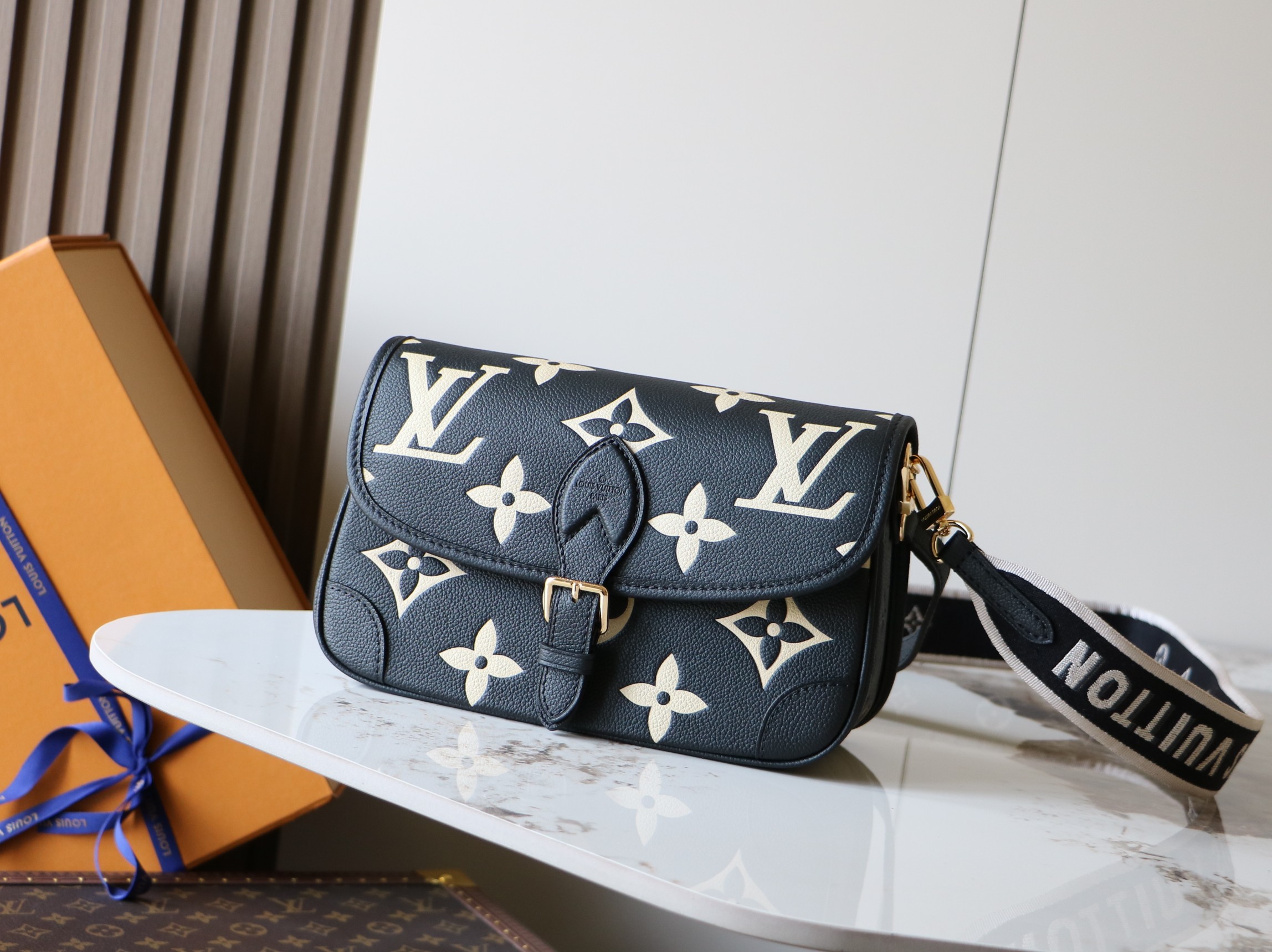 Louis Vuitton Diane Monogram Empreinte Crossbody Bag