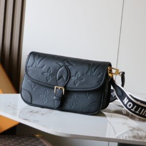 Louis Vuitton Diane Monogram Empreinte Leather Crossbody Bag M46386
