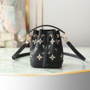 Louis Vuitton Nano Noé Monogram Empreinte Leather Bag